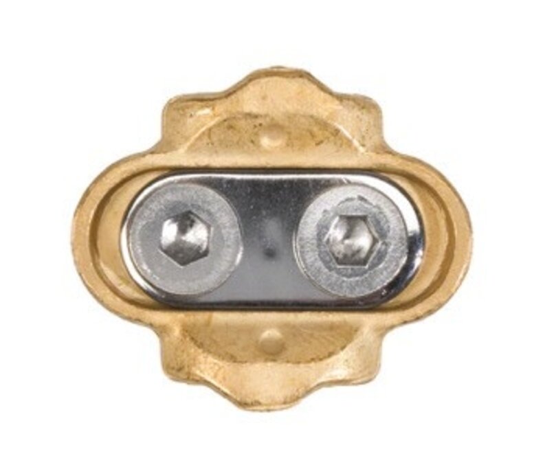 Crank Brothers Premium Cleat Ultra Durable Brass - 6 Degrees of Float