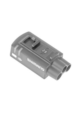 SHIMANO AMERICAN CORP. Shimano Di2 Cockpit Junction Box - SM-EW90-A, E-Tune, 3-Port Design, w/Charge Port