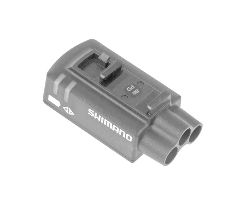 Shimano Di2 Cockpit Junction Box - SM-EW90-A, E-Tune, 3-Port Design, w/Charge Port