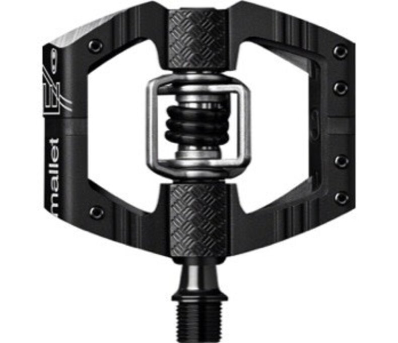 Crank Brothers Mallet Enduro Pedals - Aluminum, 9/16", Black