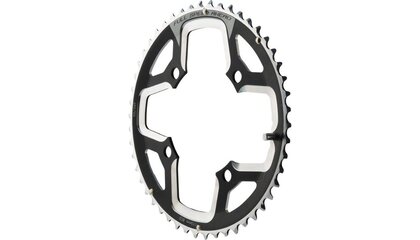 FSA Gossamer Asym Double Chainrings - 50Tx110mm BCD 4-Bolt Asymmetrical