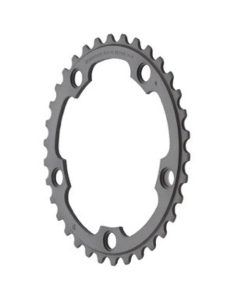 SHIMANO AMERICAN CORP. Shimano 105 FC-5750-S Chainring, 34Tx110mm,10-Speed, Silver