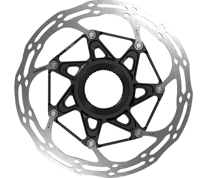 SRAM CenterLine X Disc Brake Rotor - 140mm, Center Lock, Silver/Black