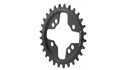 Wolf Tooth Components Drop-Stop Chainring: 28T x 64 Universal Mount BCD