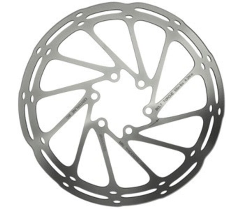 SRAM CenterLine Disc Brake Rotor - 160mm, 6-Bolt, Silver