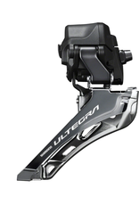 SHIMANO AMERICAN CORP. Shimano Ultegra FD-R8150 Di2 Front Derailleur - 2x12-Speed Braze-on Down Swing For 50-54t Max Black/Silver