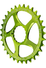 Race Face Narrow Wide Chainring: Direct Mount Clinch - 32T, 9-12sp, Green