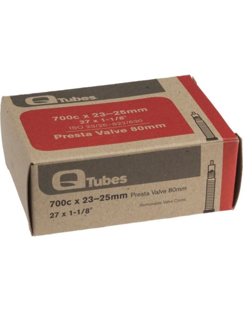 Teravail/Q Tubes Standard Presta Tubes - 700x20-28C 80mm