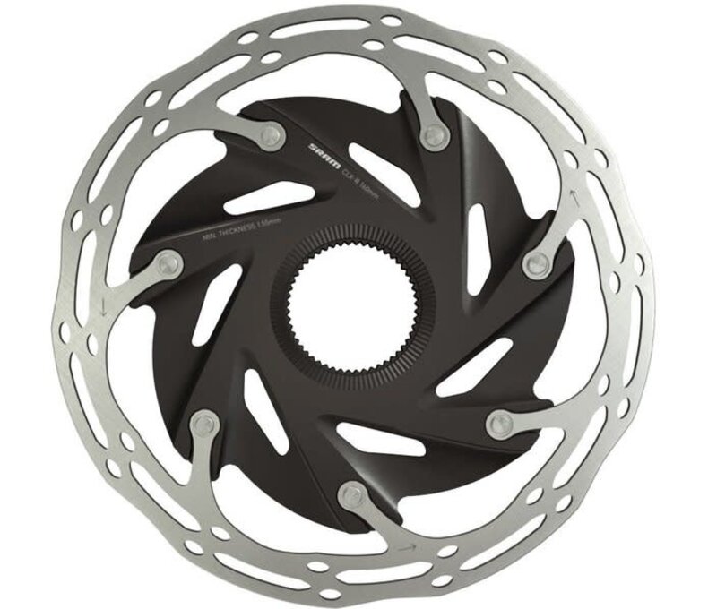 SRAM Centerline XR 2-Piece 140mm Rounded Rotor, Centerlock