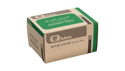 Teravail/Q Tubes Standard Schrader Tubes - 12 1/2"x 2-1/4"  *Low Lead Valve*