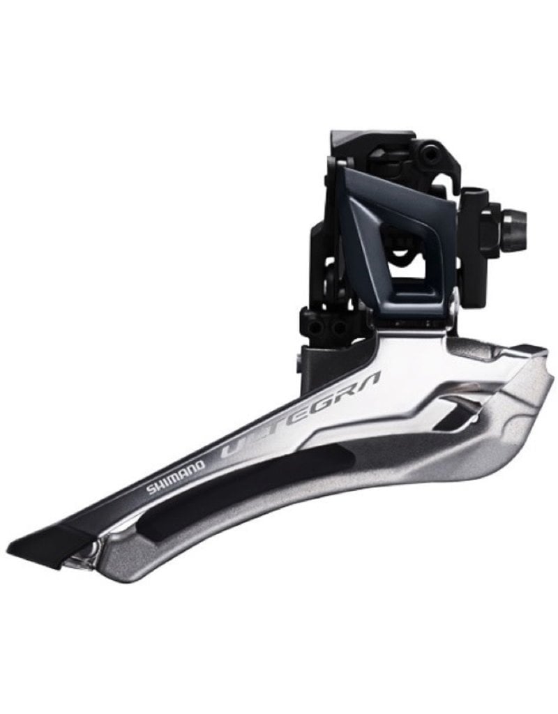 SHIMANO AMERICAN CORP. Shimano FD-R8000 Ultegra Double Front Derailleur - 11 Speed, Braze-On (Black)