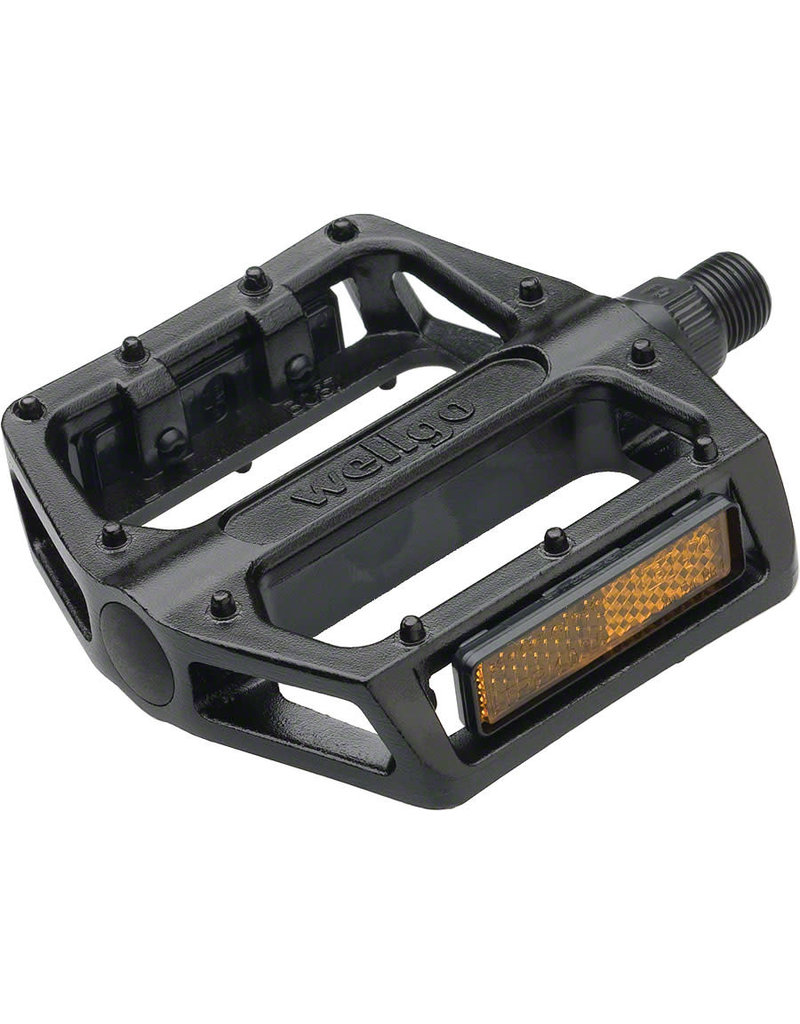 Wellgo B087 BMX Pedals - 9/16", Black