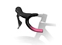 FIZIK Vento Microtex Tacky Black/Pink Bar Tape , 2 mm
