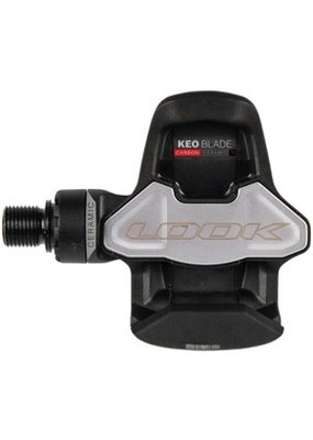 Look Cycle Look Keo Blade Carbon Ceramic Ti Pedals -Single Sided Clipless, Titanium, 9/16", Black