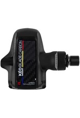 Look Cycle Look Keo Blade Carbon Ceramic Ti Pedals -Single Sided Clipless, Titanium, 9/16", Black