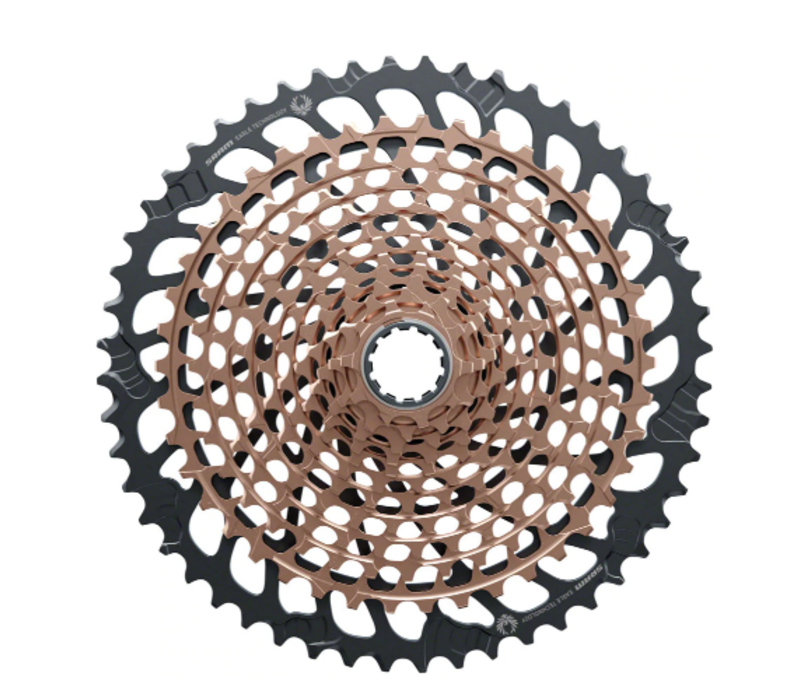 SRAM XX1 Eagle AXS XG-1299 Cassette - 12-Speed, 10-52t, 520% Range, Copper, For XD Driver Body