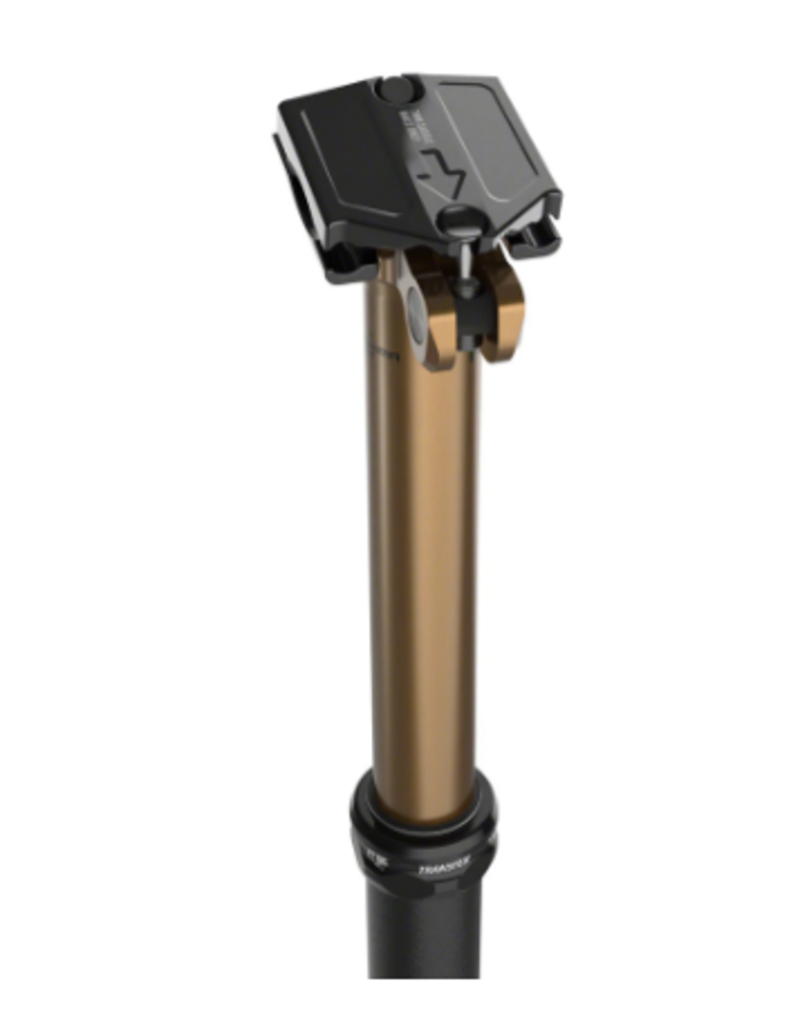 FOX Transfer Factory Dropper Seat Post - F-S, K,  Ø 31.6, 200mm Travel, Internal Route, Kashima Coat