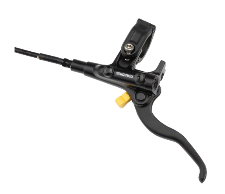 Shimano Deore Disc Brake and Lever - Front, Hydraulic, Resin Pads, Gray, BL-M4100/BR-MT410