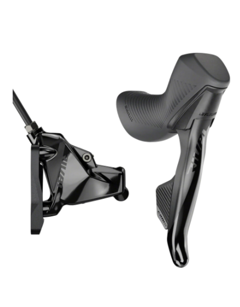 SRAM SRAM Rival eTap AXS HRD Shift/Brake Lever and Hydraulic Disc Caliper - Right/Rear, Flat Mount 20mm Offset, 1800mm Hose,