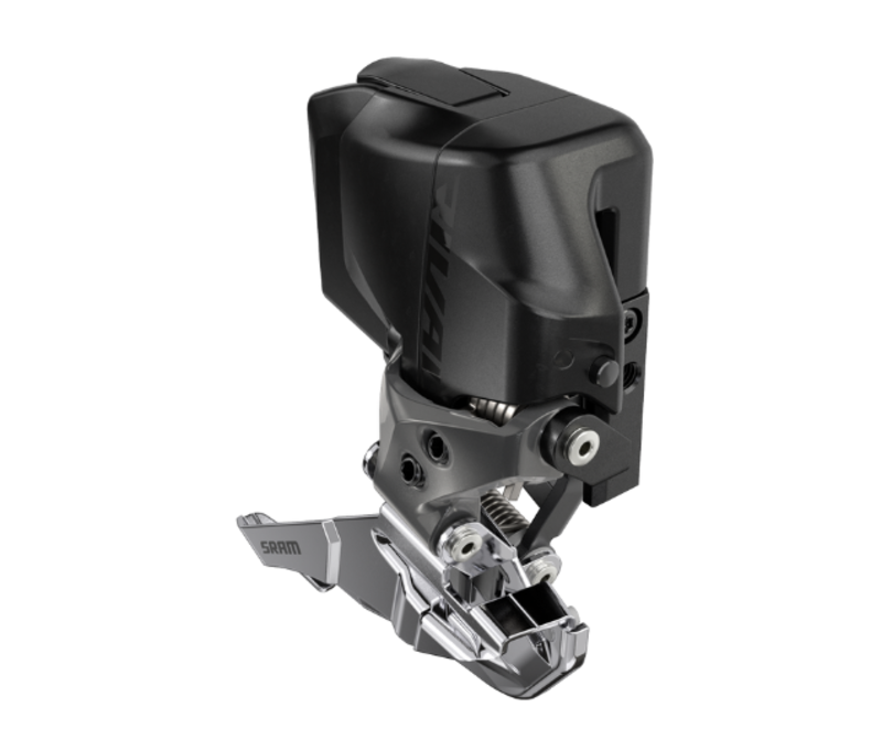 SRAM Rival eTap AXS Front Derailleur - D1, Braze-on, 2x12-Speed, Black
