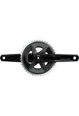 SRAM Sram Rival AXS DUB Wide D1 Double Crankset - 12-Speed, 160mm x 43/30t (Black)