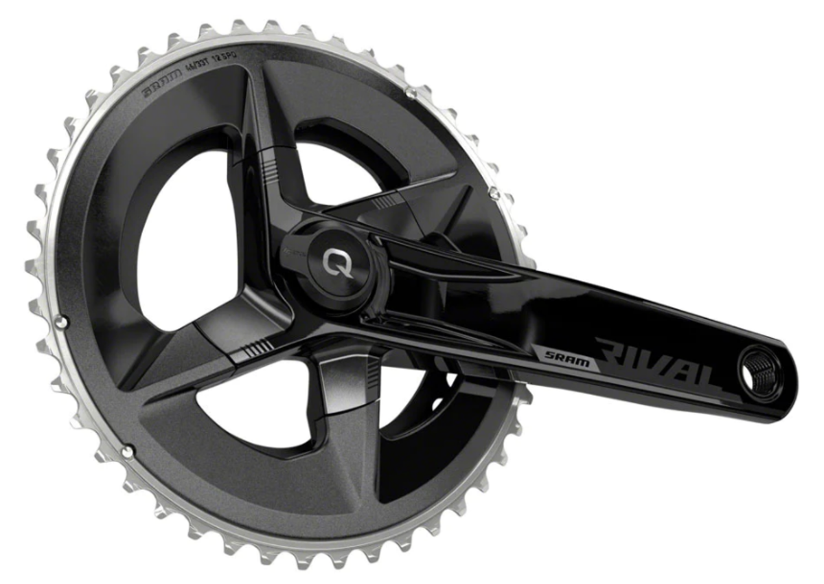 SRAM Rival AXS 12s パワーメータ- SRAM Rival AXS Crankset with Quarq Power Meter - 172.5mm, 12