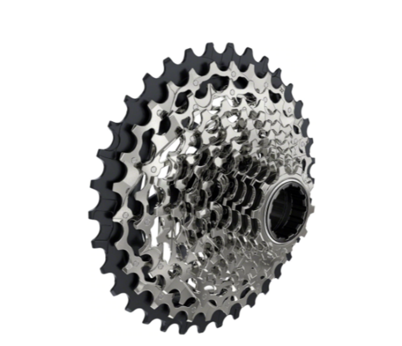 SRAM Force AXS XG-1270 Cassette - 12-Speed, 10-36t, Silver, For XDR Driver Body, D1
