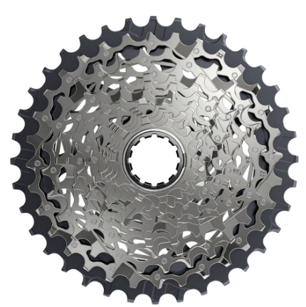 SRAM Force AXS XG-1270 Cassette - 12-Speed, 10-36t, Silver, For