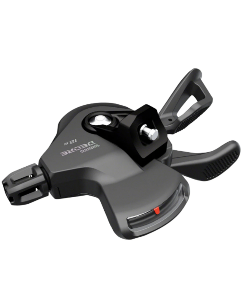 SHIMANO AMERICAN CORP. Shimano Deore SL-M6100-R Right Shift Lever -  12-Speed, RapidFire Plus, Optical Gear Display, Black