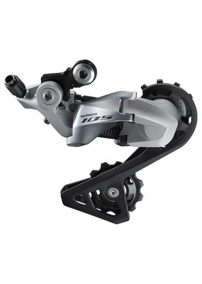 SHIMANO AMERICAN CORP. Shimano 105 RD-R7000 Short Cage Rear Derailleur - 11-Speed, Top Normal, Silver