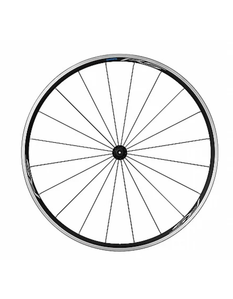 SHIMANO AMERICAN CORP. Shimano WH-RS100 Clincher Wheelset - F;20H/R;24H, For 11/10-Speed, Old:100/130R-QR:1