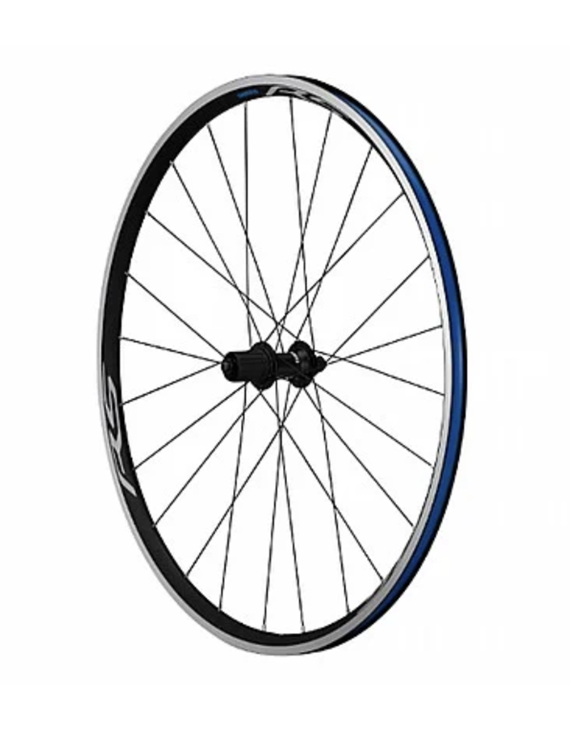 SHIMANO AMERICAN CORP. Shimano WH-RS100 Clincher Wheelset - F;20H/R;24H, For 11/10-Speed, Old:100/130R-QR:1