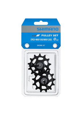 SHIMANO AMERICAN CORP. Shimano Derailleur Pulleys and Bolts - XT M8100 Pulley Set (Pair)