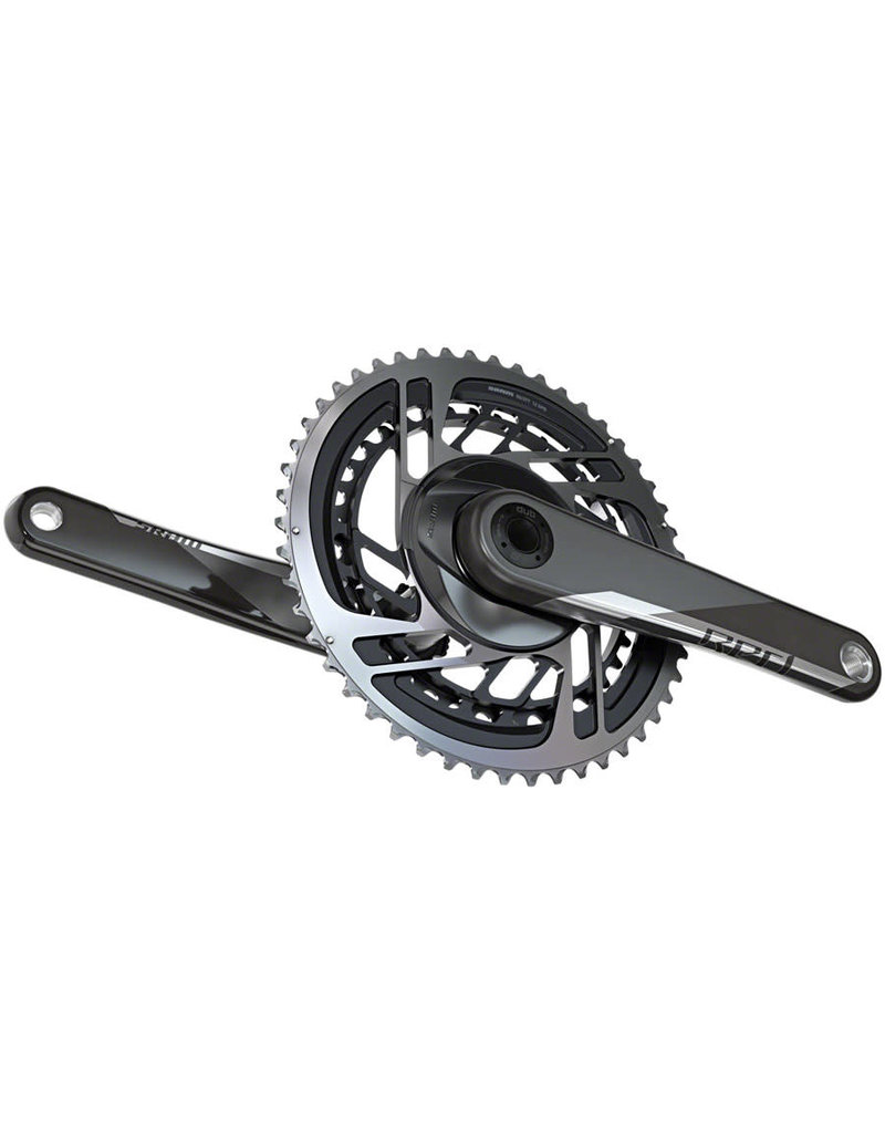 SRAM Sram Red AXS Crankset - 170mm 12-Speed 46/33T Direct Mount DUB Spindle Interface Natural Carbon D1