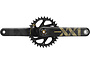 SRAM XX1 Eagle Carbon Boost Crankset - 170mm 12-Speed 34t Direct Mount DUB Spindle Interface Black/Gold