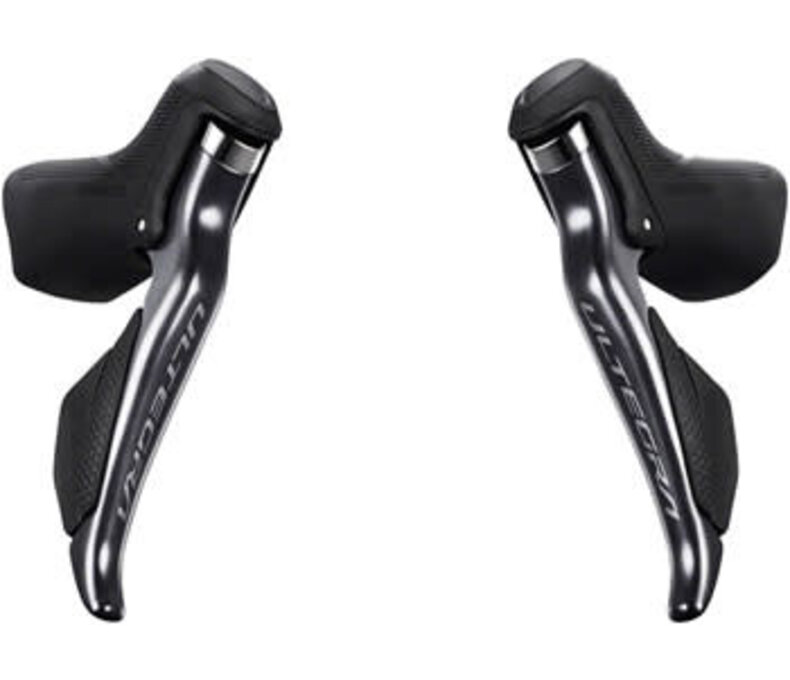 Shimano Ultegra ST-R8150 Di2 Dual Control Shift/Brake Lever Set for Rim Brakes - Left and Right 2x12-Speed Black