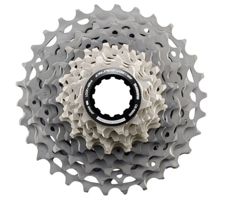 Shimano CS-R9200 Dura Ace 12sp Cassette - 11-34T, Gray
