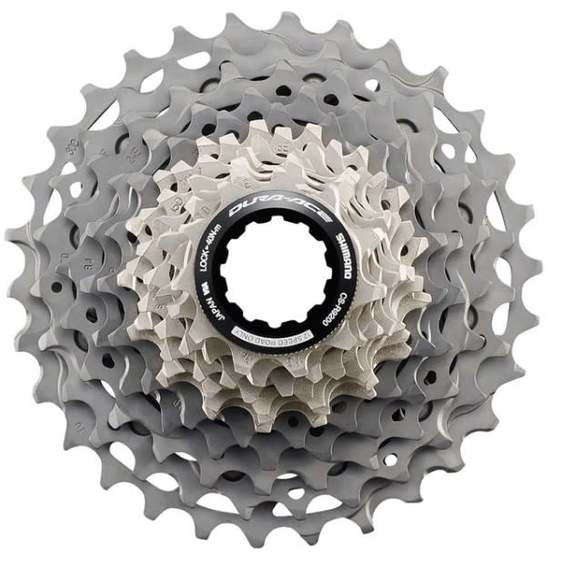 Shimano CS-R9200 Dura Ace 12sp Cassette - 11-34T, Gray