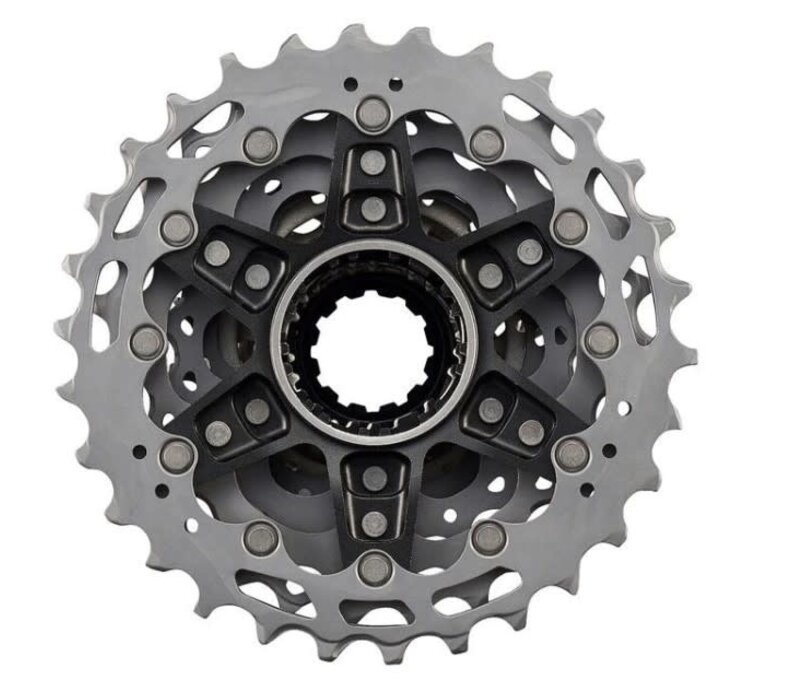 Shimano CS-R9200 Dura Ace 12sp Cassette - 11-34T, Gray