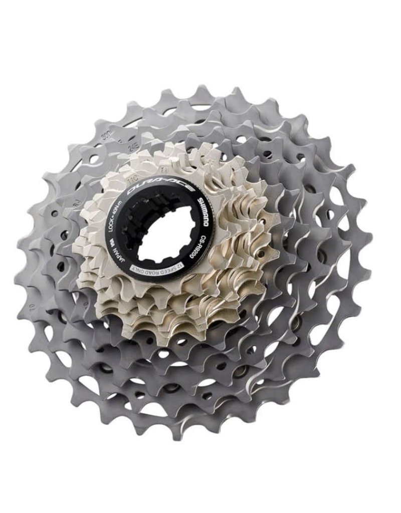 SHIMANO AMERICAN CORP. Shimano CS-R9200 Dura Ace 12sp Cassette - 11-34T, Gray