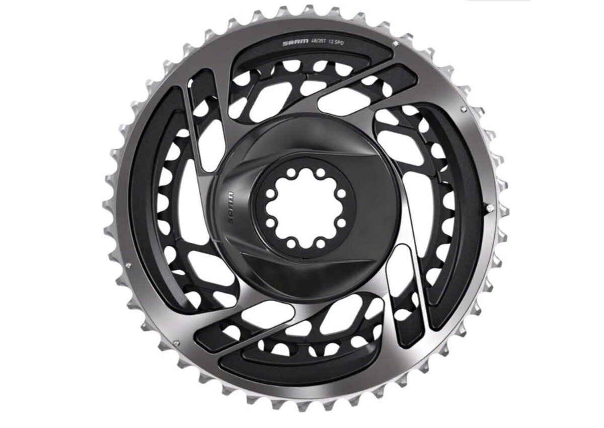 【美品】SRAM Red AXS 48-35T 12速 チェーンリング SRAM Red AXS Direct-Mount 48/35t 2x12 speed Chainring Set
