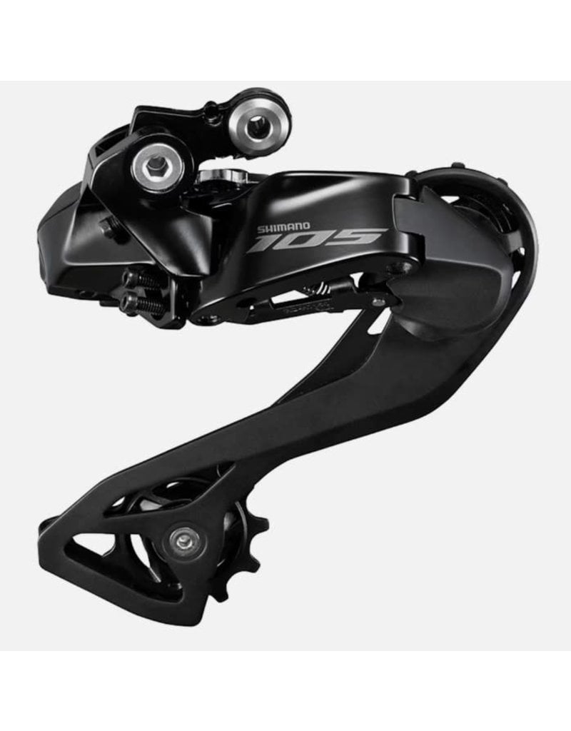 SHIMANO AMERICAN CORP. Shimano 105 Di2 Shadow Rear Derailleur 12-sp ​​Shifting System - RD-R7150, Top Normal, Direct Attachment, W/TL-EW300