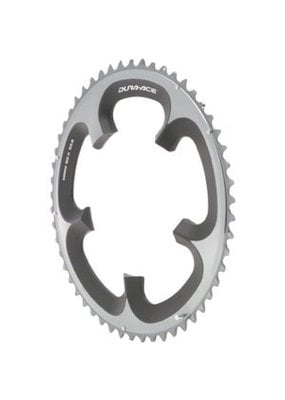 SHIMANO AMERICAN CORP. Shimano FC-7900 Dura Ace Double Chainrings 10sp - 52t x 130mm, B Type, (Silver/Black)