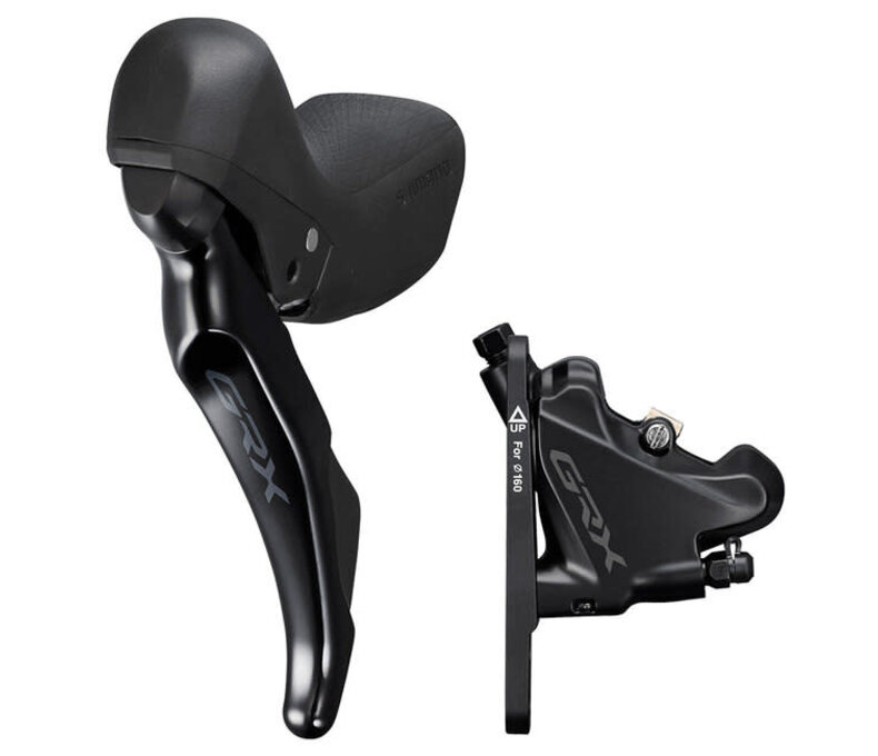 Shimano GRX ST-RX400 10-sp Hydraulic Disc Brake/Shift Lever Kit - Black, Right, Flat Mount, Caliper Included
