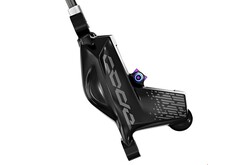SRAM Code RSC MTB Hydraulic Disc Brake - Rear, Post Mount, Rainbow Hardware