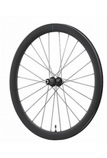 SHIMANO AMERICAN CORP. Shimano WH-RS710 C46-TL Disc Brake Wheelset - F:24H/R:24H, 11/12-S, OLD:100/142MM, F/R:12MM E-THRU, TUBELESS, W/TUBELESS TAPE, FOR CL DISC