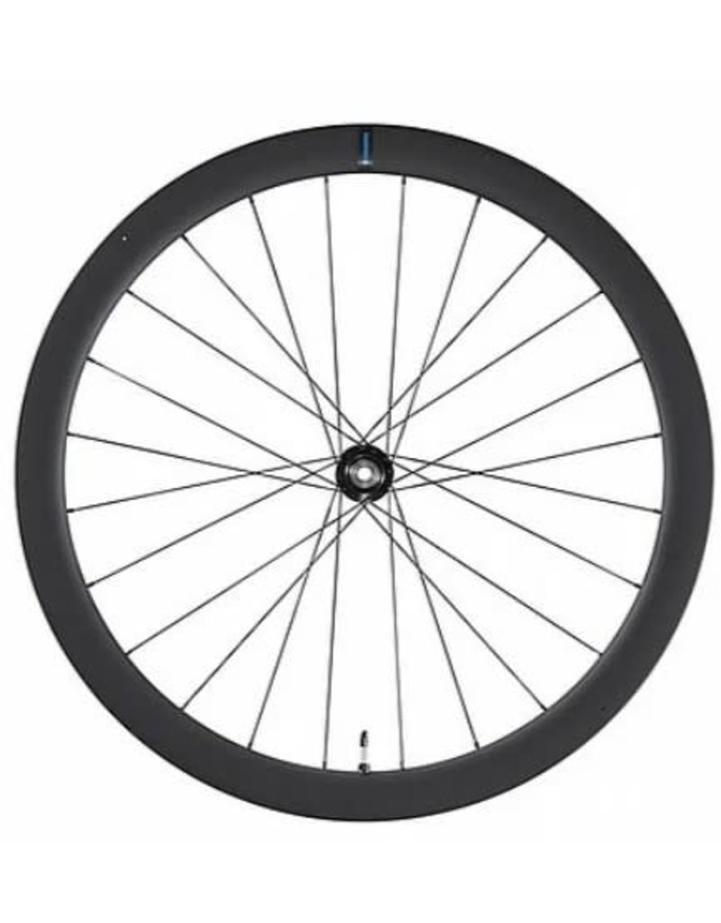 SHIMANO AMERICAN CORP. Shimano WH-RS710 C46-TL Disc Brake Wheelset - F:24H/R:24H, 11/12-S, OLD:100/142MM, F/R:12MM E-THRU, TUBELESS, W/TUBELESS TAPE, FOR CL DISC