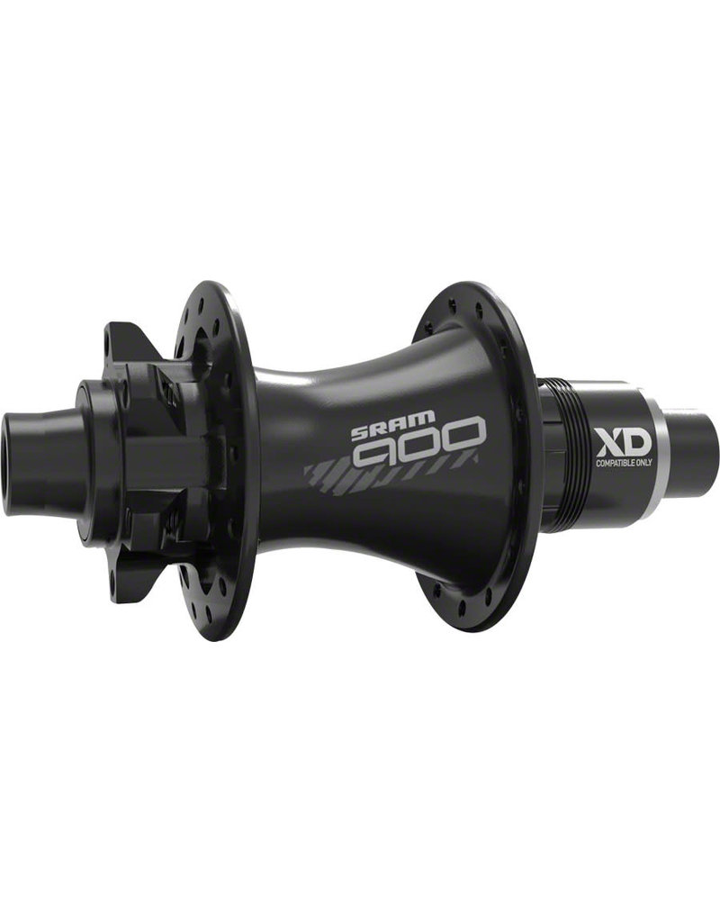 SRAM SRAM 900 135/142mm Rear Hub - 32H, 6-Bolt Disc, Black, XDR, 11/12 Speed, Freehub with QR and Thru-Axle Endcaps, A1