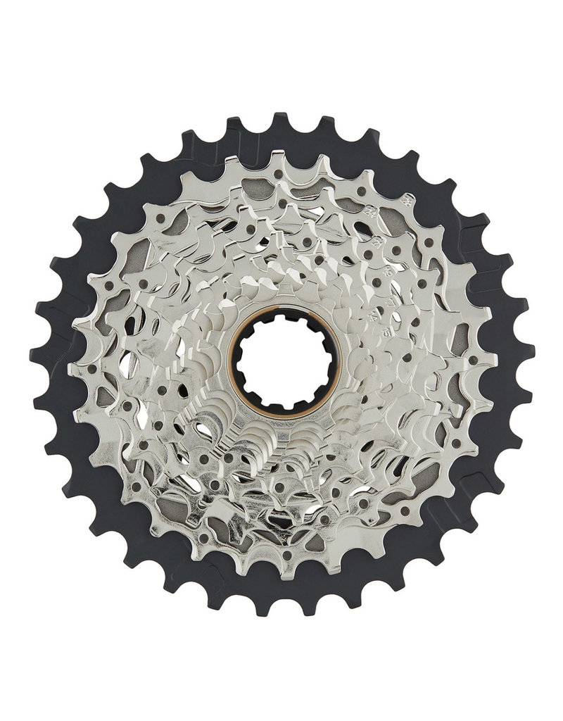 SRAM SRAM Force AXS XG-1270 Cassette - 12-Speed, 10-33t, Silver, For XDR Driver Body, D1