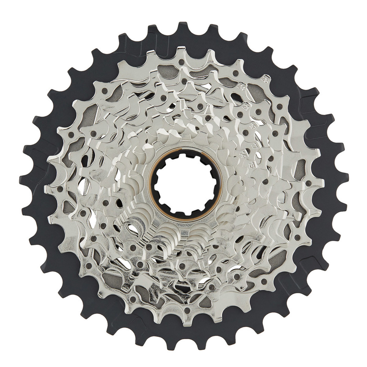 thumbnail image 2 of SRAM Force XG-1270 AXS 12-Speed Cassette – 10-33T XDR – Silver/Black – 00.2418.117.001 2 of 3